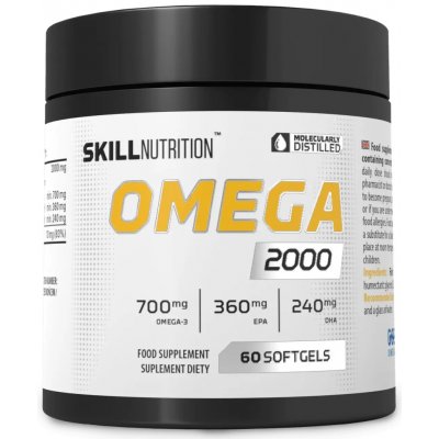 Skill Nutrition Omega 2000 60 softgel kapslí – Hledejceny.cz