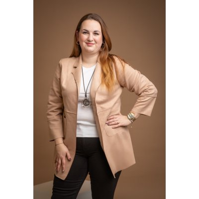 Dlouhé sako SINGLE Světle modrá – Zboží Mobilmania