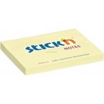 Samolepicí bloček Stick'n by HOPAX, 76 x 101 mm, 100 lístků, žlutý – Hledejceny.cz