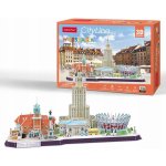 CubicFun 3D puzzle City Line Waršava 126 ks – Zboží Dáma