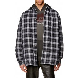 Diesel S-Dewny-double-check-a Jacket Black