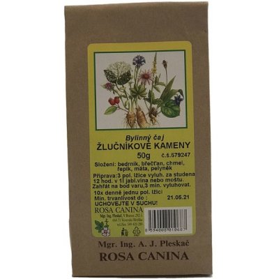 Rosa Canina Bylinný čaj Žlučníkové kameny 50 g