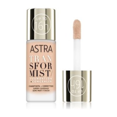 Astra Make-up Transformista dlouhotrvající make-up 02 Shell 18 ml