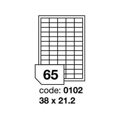 Rayfilm R0103.0102D neprůhledné krycí etikety 38x21,2mm 300 listů – Zbozi.Blesk.cz