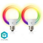 Nedis WIFILRC20E27 SmartLife LED žárovka Wi-Fi E27 806 lm 9 W RGB / Warm to Cool White Android / IOS, /2k WIFILRC20E27 – Hledejceny.cz