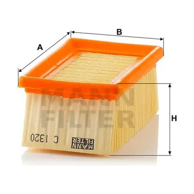 MANN FILTER Vzduchový filtr C 1320 – Hledejceny.cz
