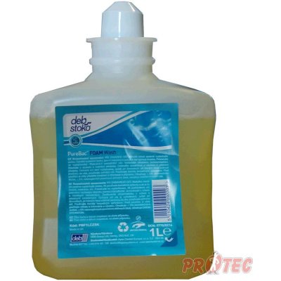Deb PureBac Foam Wash antibakteriální pěnové mýdlo 1 l