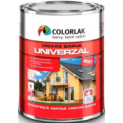 Colorlak Univerzal C2880 5 l Hnědá kaštan. matná – Zboží Mobilmania