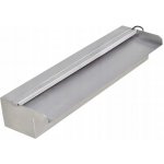 zahrada-XL Obdélníková bazénová fontána s LED nerezová ocel 45 cm – Zboží Mobilmania