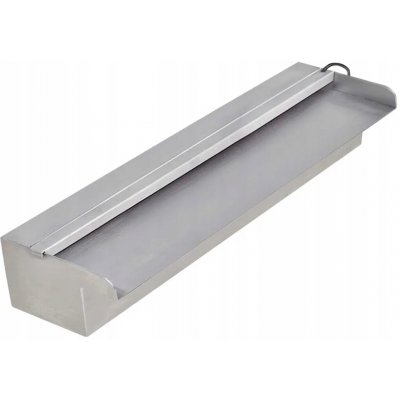 zahrada-XL Obdélníková bazénová fontána s LED nerezová ocel 45 cm – Zboží Mobilmania