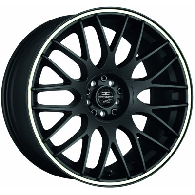 Barracuda KARIZZMA 8x18 5x100 ET32 black trim white – Hledejceny.cz