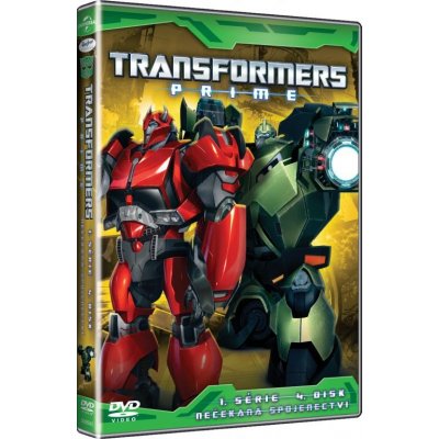 Transformers Prime 1. série 4.disk: DVD – Zbozi.Blesk.cz