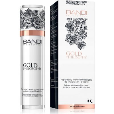 Bandi Gold Philosophy Rejuvenating Peptide Cream for Face Neck and Decolletage 50 ml – Zbozi.Blesk.cz
