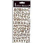 Samolepky metalické ABECEDA 10 x 24 cm – Zboží Mobilmania