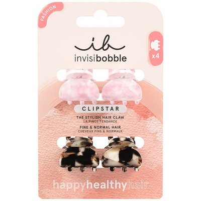 Invisibobble CLIPSTAR Petit Four 4pc, malé skřipce – Zboží Mobilmania