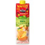 Hello džus pomeranč 100% 1 l – Zboží Mobilmania