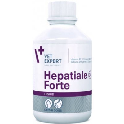 Vet Expert Hepatiale Forte Liquid 250 ml přípravek podporující funkci jater pro psy a kočky