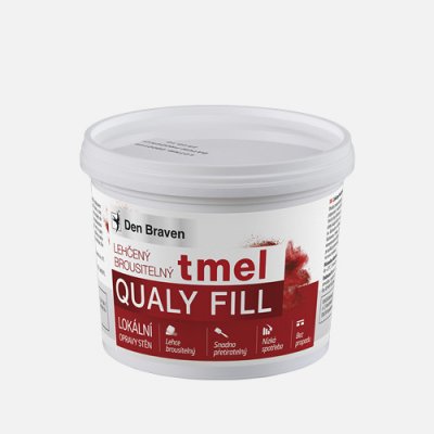 Debbex 00302BD Qualy Fill Lehčený brousitelný tmel 250 ml bílá – Zboží Mobilmania