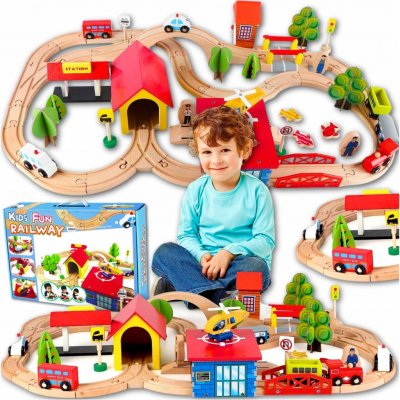 Creative Corner vlaková lokomotiva město 69el – Zboží Mobilmania