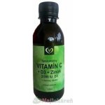 Zdravý svět Liposomální VITAMIN C + D3 + Zinek 200 ml – Hledejceny.cz