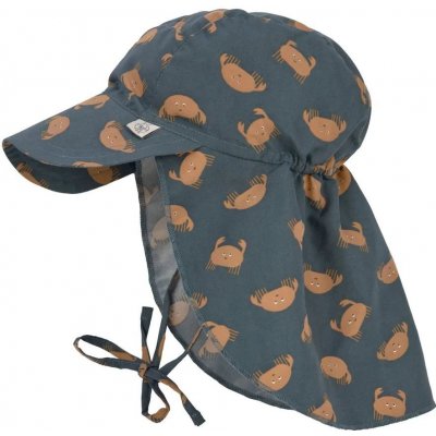 Lassig Sun Protection Flap Hat crabs blue – Zboží Mobilmania