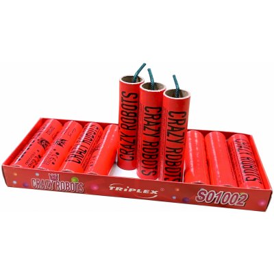 Petardy Crazy Robots 10 ks – Zboží Dáma