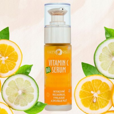 Purity Vision Pleťové sérum Vitamín C bio 30 ml – Zboží Dáma
