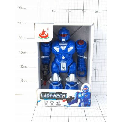 Teddies robot kov/plast 12 cm se světlem se zvukem – Zboží Dáma