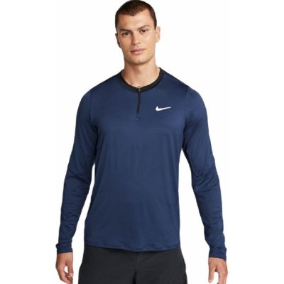 Nike Dri-Fit Adventage Camisa midnight navy/black /white – Zboží Mobilmania