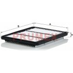 MANN C 25 051 vzduchový filtr – Hledejceny.cz