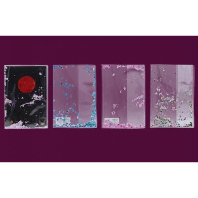 WIKY Obal na sešity s glitry A4 – Sleviste.cz