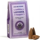 Ayurvedic Lavender backflow indické vonné františky tekoucí dým 10 ks