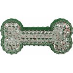 Hračka Dog Fantasy Winter Tale kost gumová pískací 15cm – Hledejceny.cz