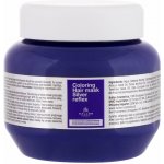 Kallos stříbrná maska proti žlutému nádechu vlasů Coloring Hair Mask Silver Reflex 275 ml – Hledejceny.cz