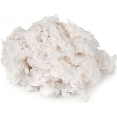 Výplň - přírodní vata do hraček a polštářů 500 g Varianta: 2 přírodní světlá, Balení: 1 ks – Sleviste.cz