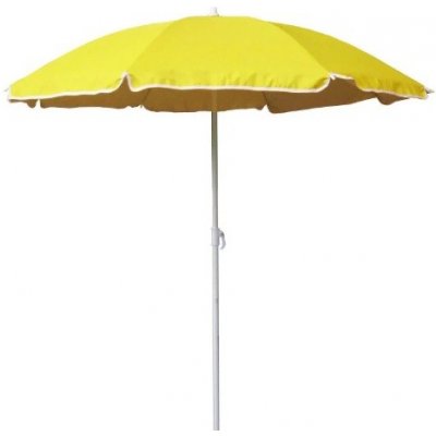 ABC Plážový slunečník s UV ochranou průměr 140 cm AFP-25504 Žlutá – Sleviste.cz