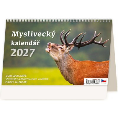 Stolní Myslivecký týdenní 2027 – Zboží Dáma