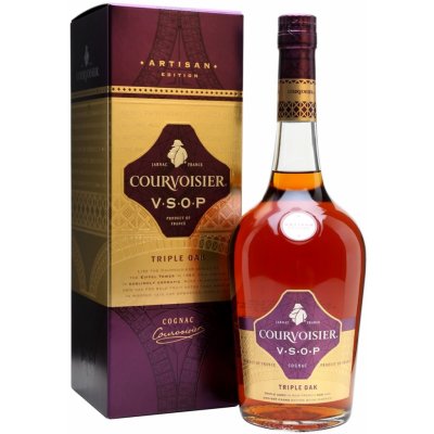 Courvoisier VSOP Artisan Triple Oak 40% 1 l (holá láhev)