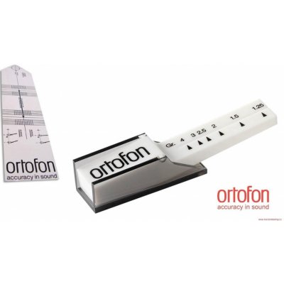 Ortofon Cartridge alignment tool set: Set pro nastavení svislé síly na hrot a offsetového úhlu – Zboží Mobilmania