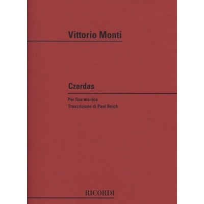 CZARDAS by Vittorio MONTI akordeon – Zboží Dáma