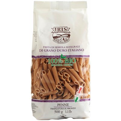 Iris Bio penne celozrnné 0,5 kg – Zboží Dáma Iris Bio penne celozrnné 0,5 kg – Zboží Dáma