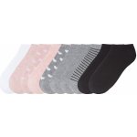 pepperts! dětské nízké ponožky s BIO bavlnou 10 párů růžová/šedá/bílá/černá – Sleviste.cz