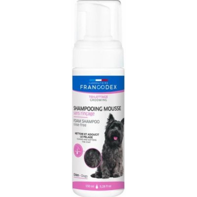 Francodex FRANCODEX Bezoplachový pěnový šampon pro psy 150 ml – Zboží Mobilmania