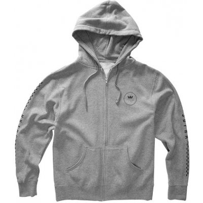 mikina SUPRA Wreath Zip Grey Heather GHT – Zboží Mobilmania