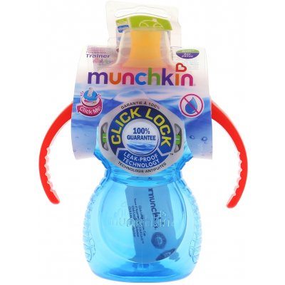 Munchkin Click Lock hrneček s oušky a pítkem mordý 237 ml – Zbozi.Blesk.cz