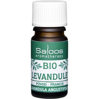 Saloos bio esenciální olej LEVANDULE pro aromaterapii 5 ml – Zbozi.Blesk.cz