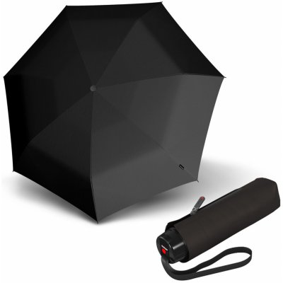 Knirps T.020 Small Manual Black dámský skládací mini deštník – Zboží Mobilmania