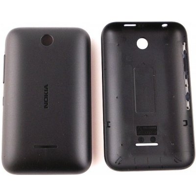 Kryt Nokia Asha 230 zadní černý – Zboží Mobilmania