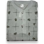 Ness Filip pánské pyžamo dlouhé tm.šedé – Hledejceny.cz