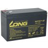 Olověná baterie Long 12V 7Ah F1 (WPS7-12) PBLO-12V007-F1A